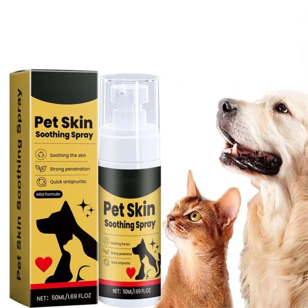 Pet Skin Treatement - Spray para el alivio de la picazón para perros y gatos