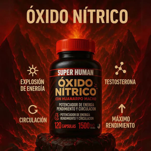 Óxido Nítrico Promax™ + Prostate Health en pack 2x1:💪 Rendimiento, energía y salud masculina🔥 (120 cápsulas)
