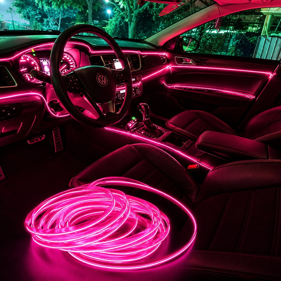 Cinta LED Neón Flexible para Auto 3M