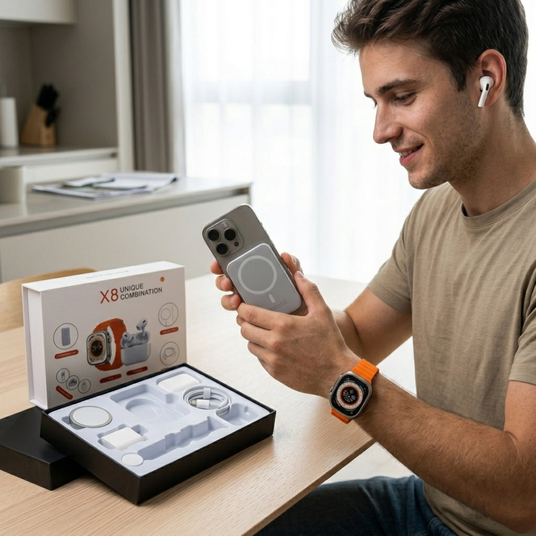 PACK COMPLETO X8 SMARTPHONE- TODO EN 1
