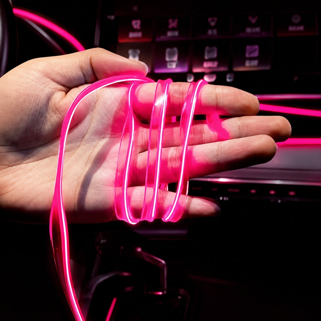Cinta LED Neón Flexible para Auto 3M