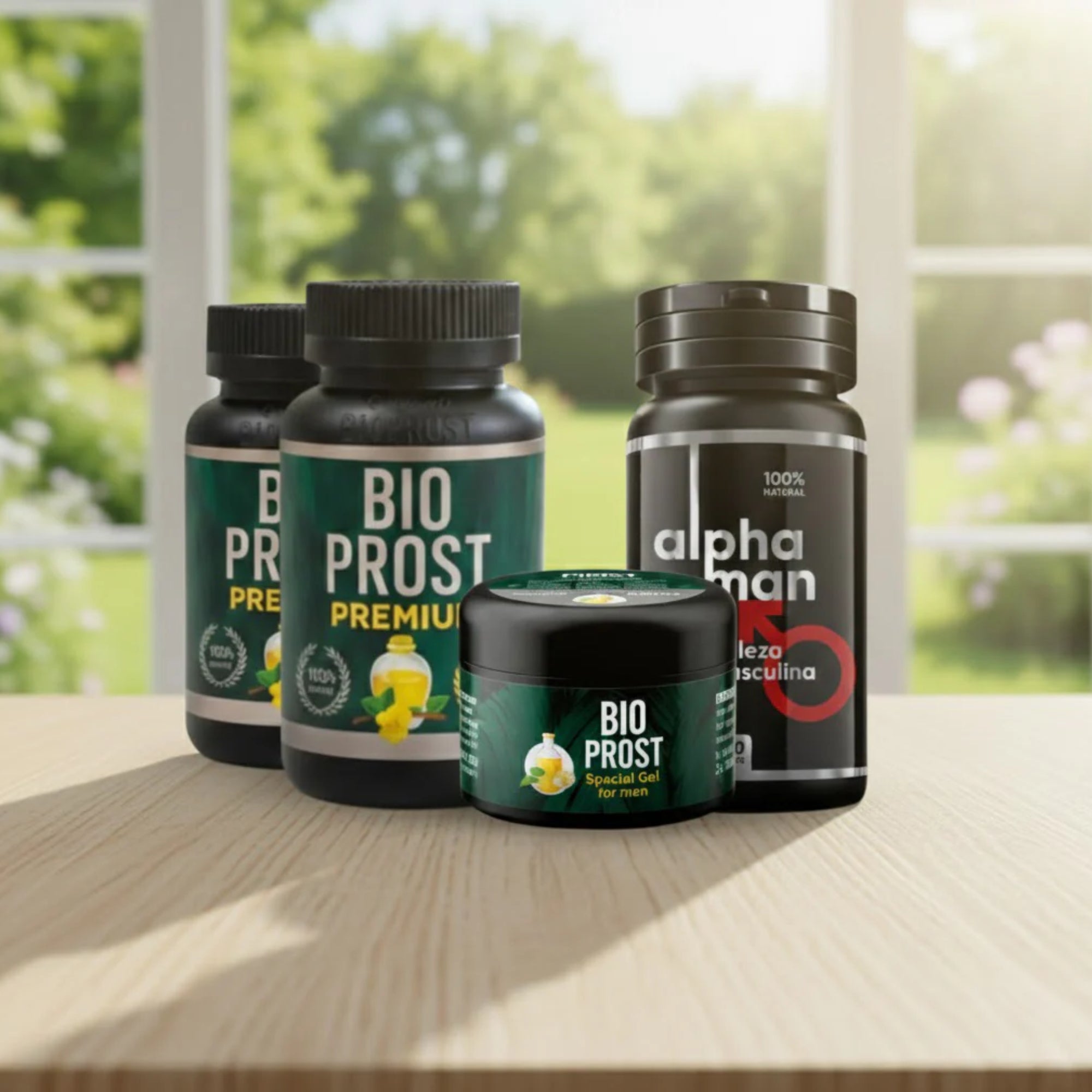 COMBO 2: 2 Bio Prost + 1 Alpha Man + 1 Gel Retardante