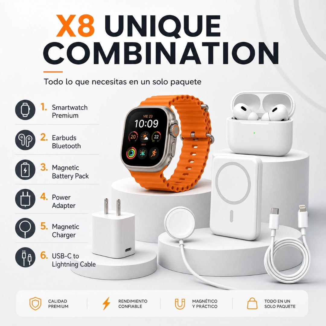 PACK COMPLETO X8 SMARTPHONE- TODO EN 1