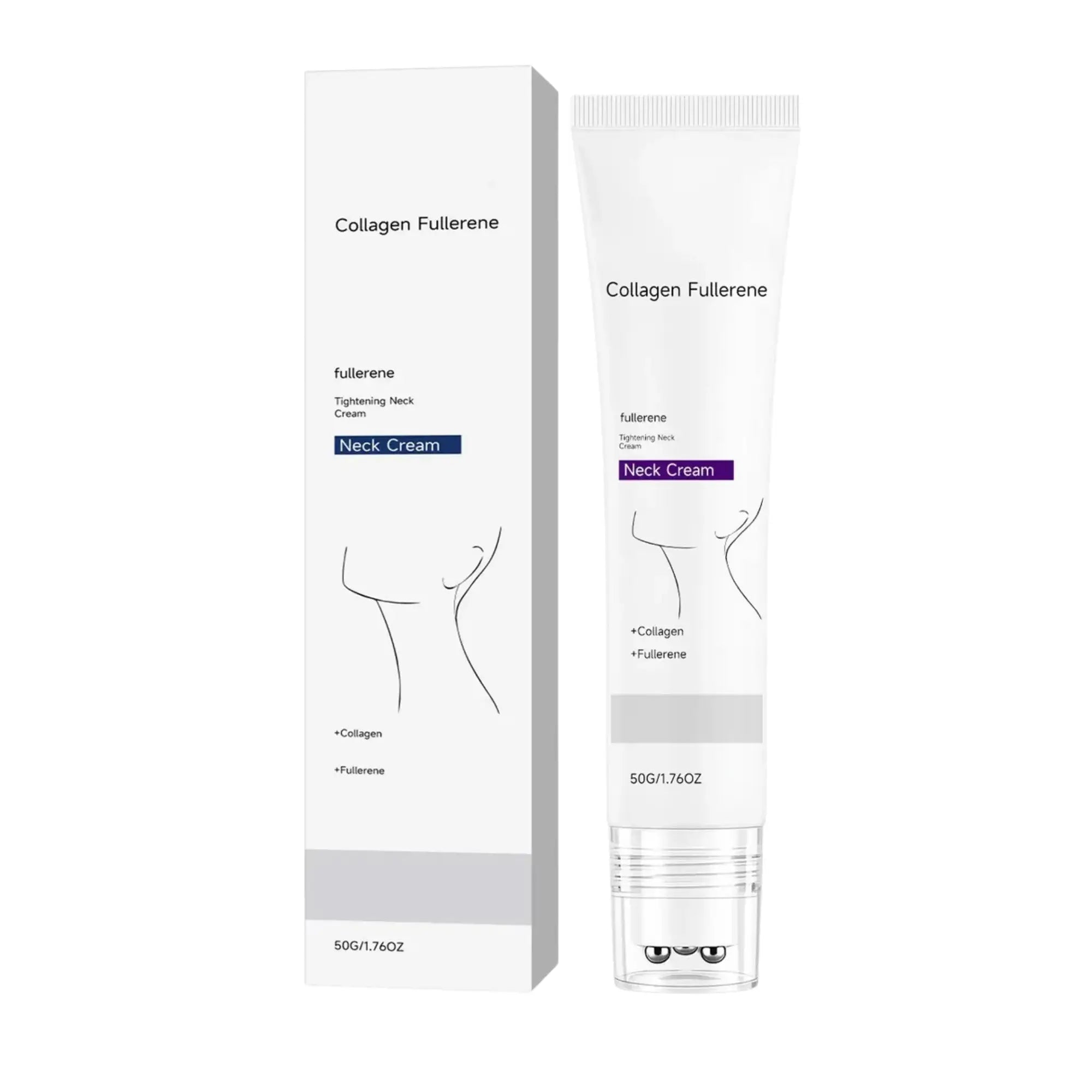 Collagen Fullerene Crema De Cuello Elástica Y Tierna Eficaz Ge Fade Neck Kles V
