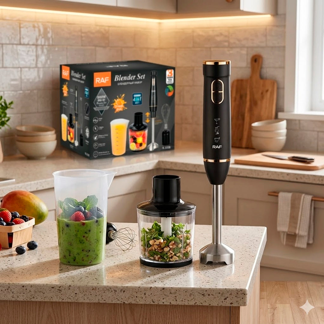 Kit Cocina 4 en 1 marca RAF - Diseñada para tu comodidad en la cocina