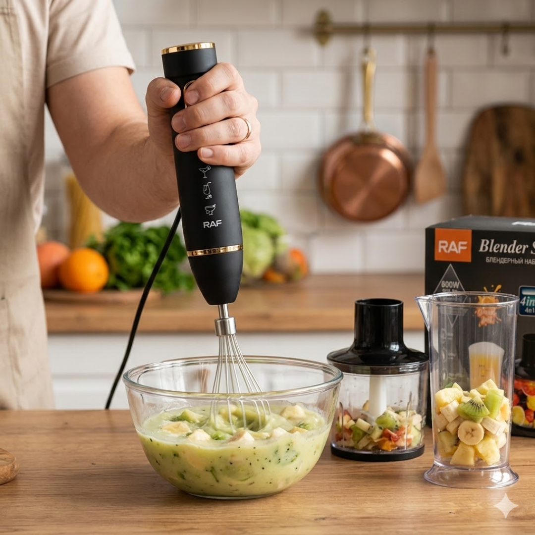 Kit Cocina 4 en 1 marca RAF - Diseñada para tu comodidad en la cocina