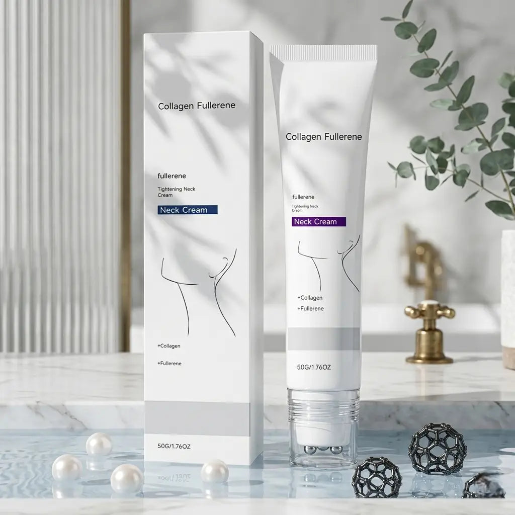 Collagen Fullerene Crema De Cuello Elástica Y Tierna Eficaz Ge Fade Neck Kles V