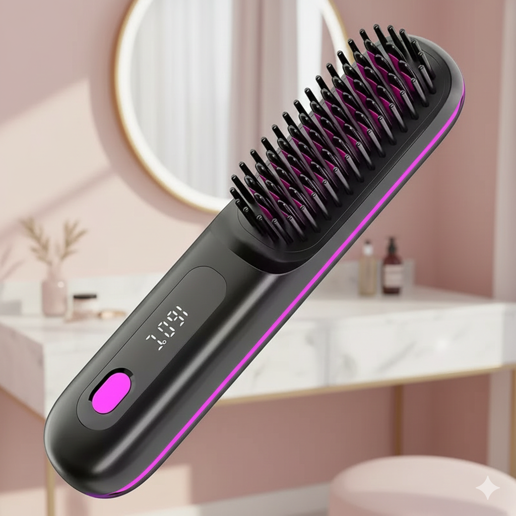 Cepillo Alisador Inalámbrico