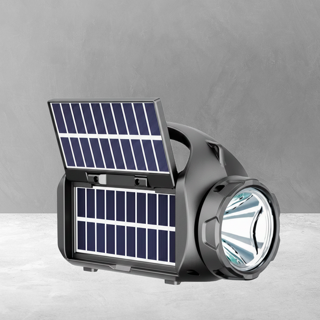 Parlante linterna solar