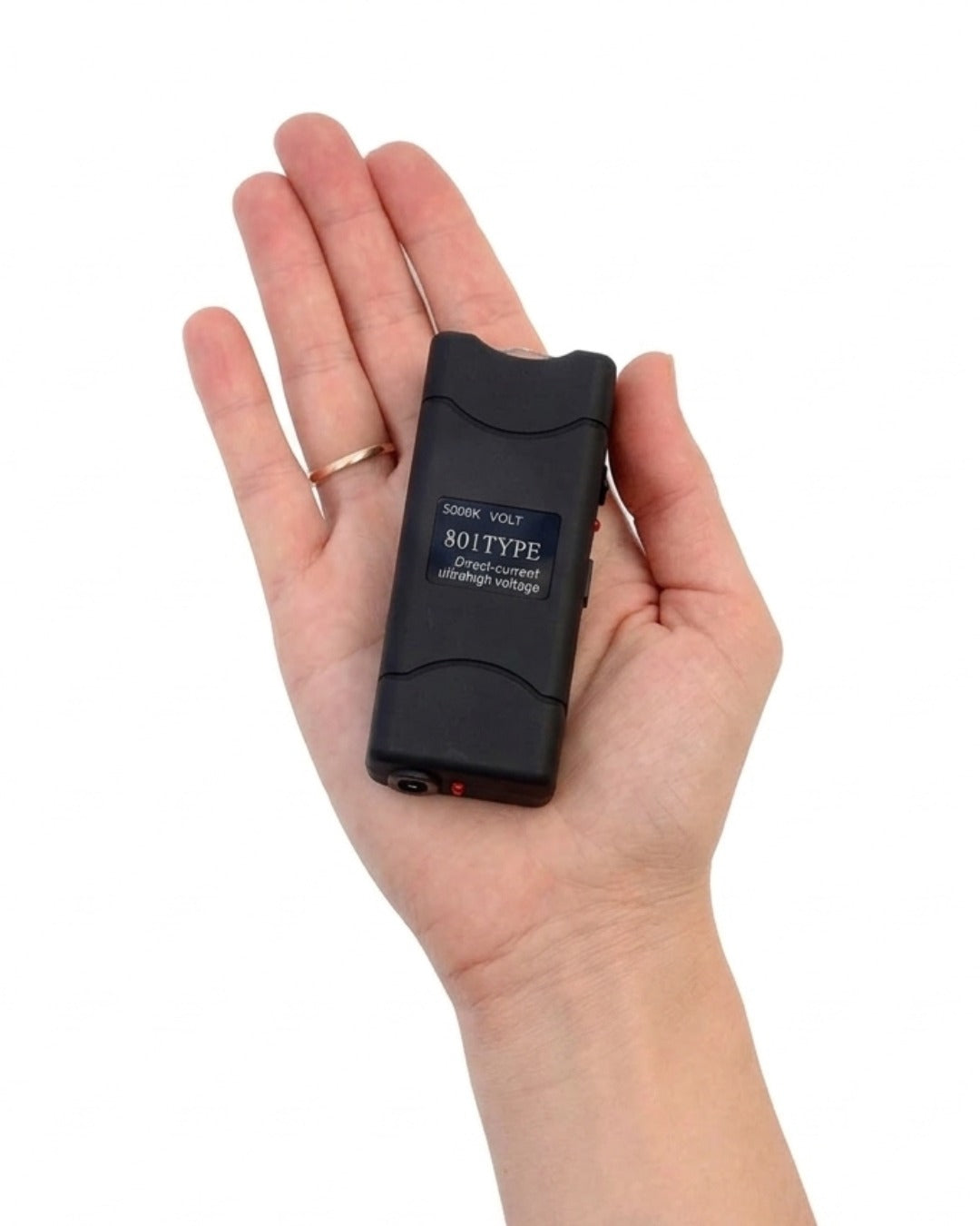 Electroshock Táctico con Linterna - 5000K de potencia para tu seguridad real