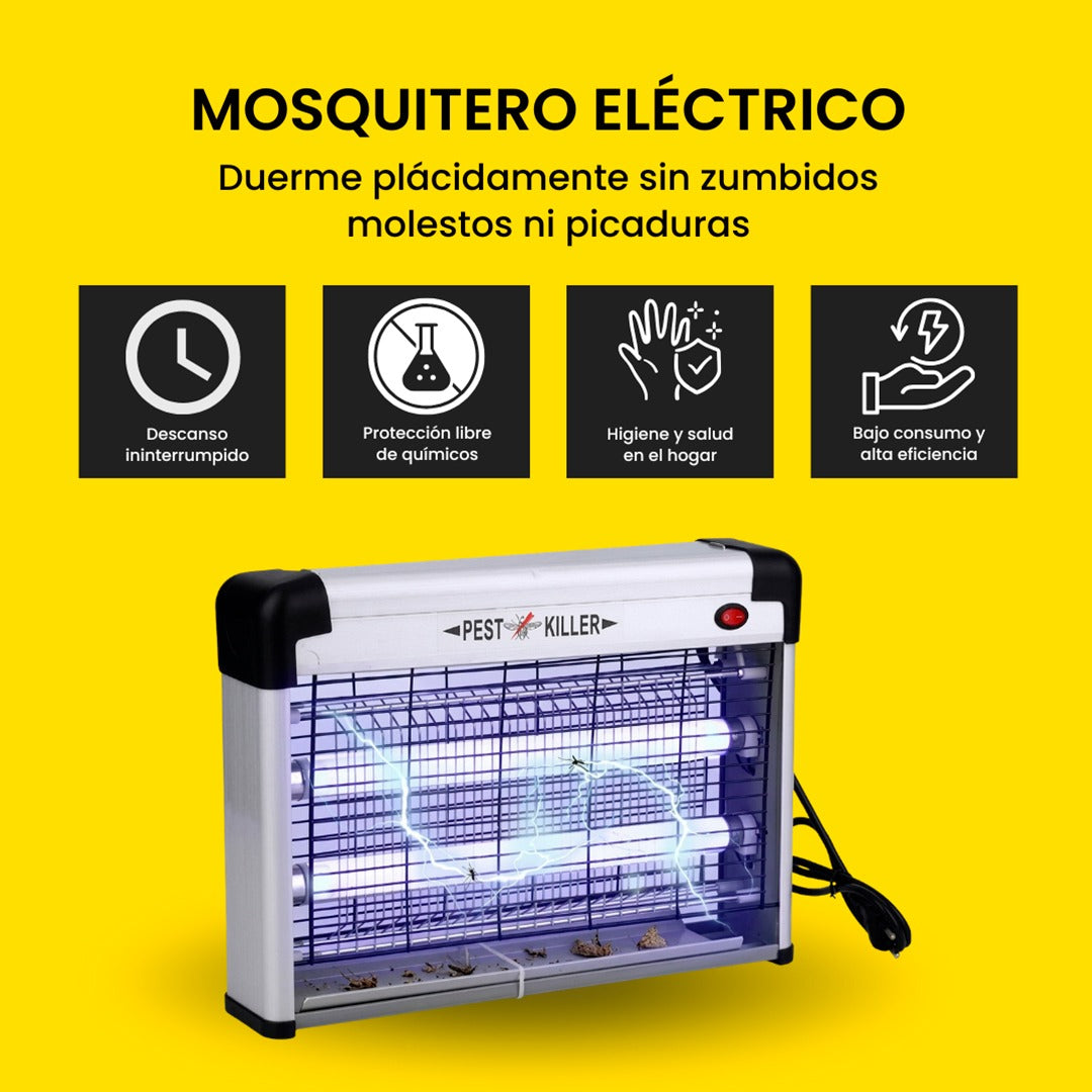Mosquitero Electrónico - Elimina a los insectos voladores