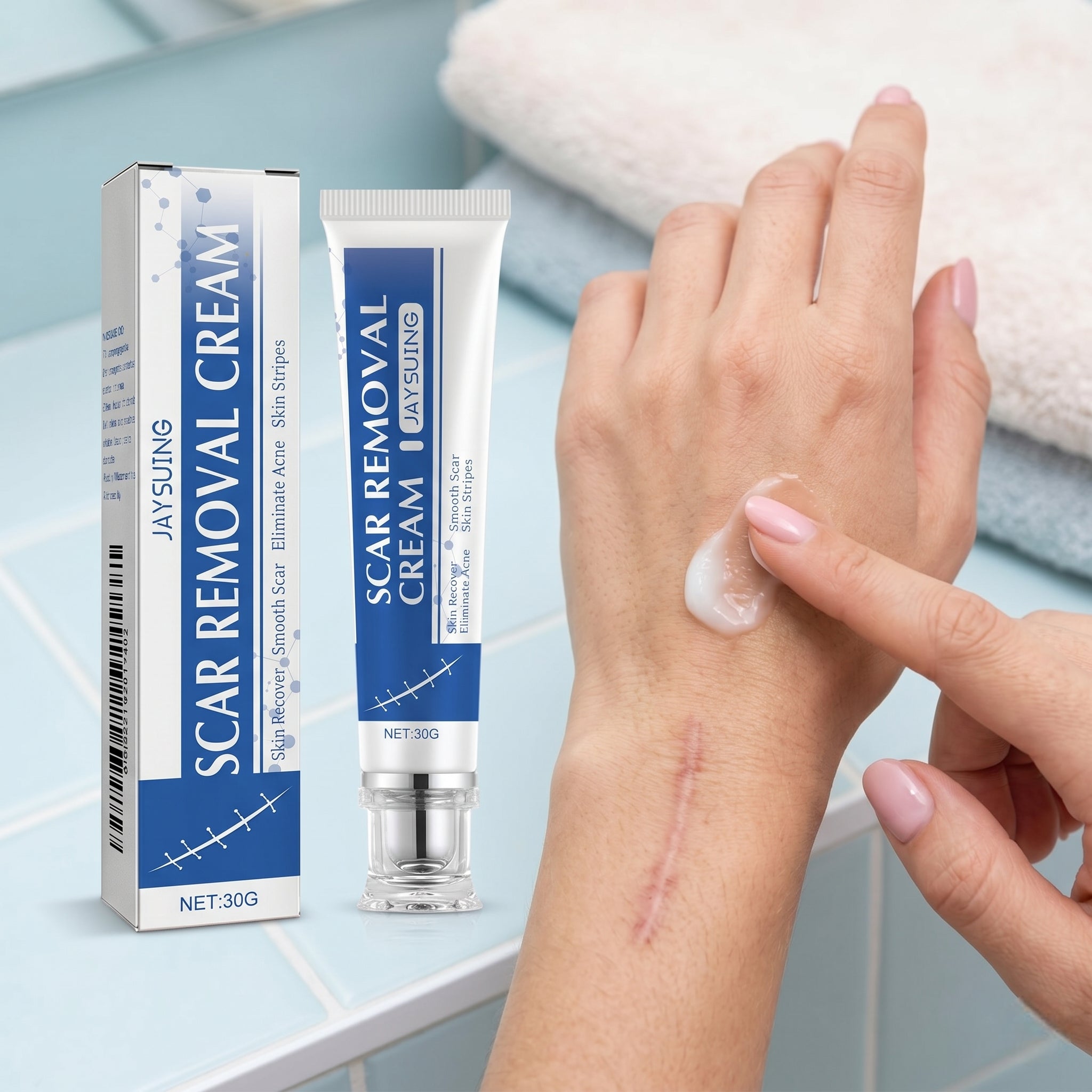 Scar Removal Cream (Jayjun) - Crema cicatrizante con resultados reales